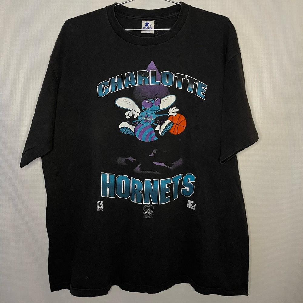 Vintage Starter Charlotte Hornets tee